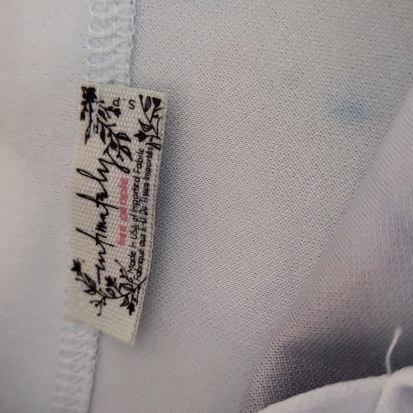 Intimately Free People Tie Dye Button Front Crop Top - Picture 3 of 3